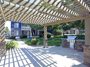 Courtyard Grill Stations at Windmill Apartments, Colorado Springs, 80916